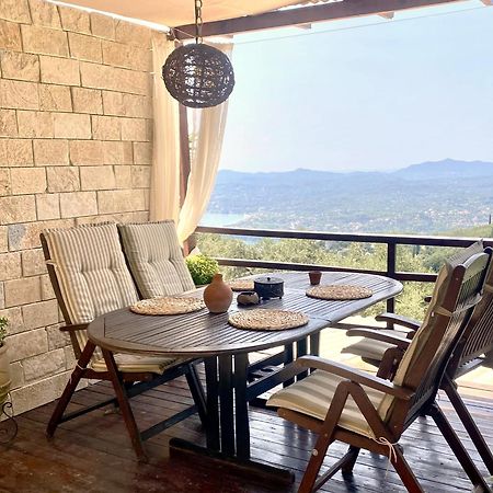 Lorantina Sea View Holiday House In Corfu - Near Barbati Beach Spartylas Exterior foto