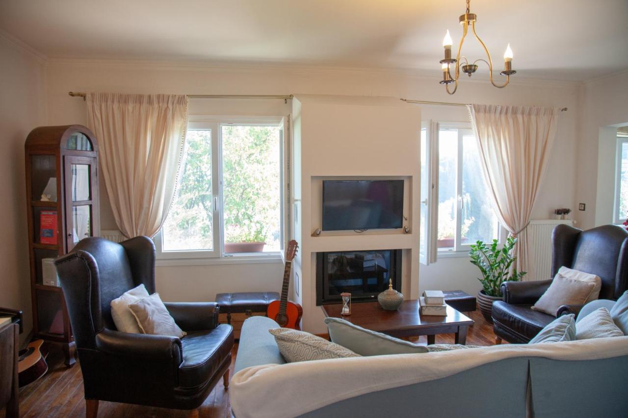 Lorantina Sea View Holiday House In Corfu - Near Barbati Beach Spartylas Exterior foto