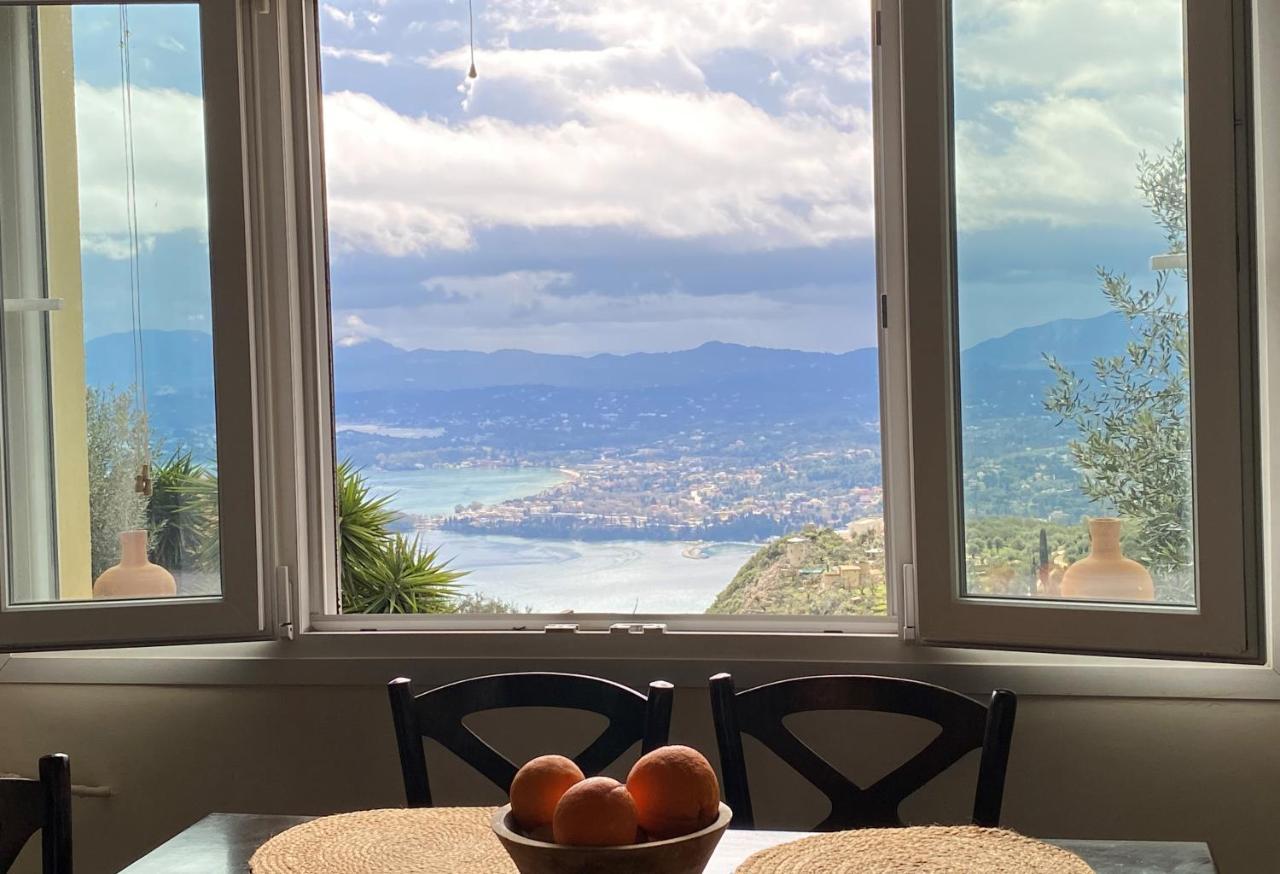 Lorantina Sea View Holiday House In Corfu - Near Barbati Beach Spartylas Exterior foto
